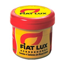 Acendedores Álcool Sólido Fiat Lux 4 Tabletes Churrasqueira