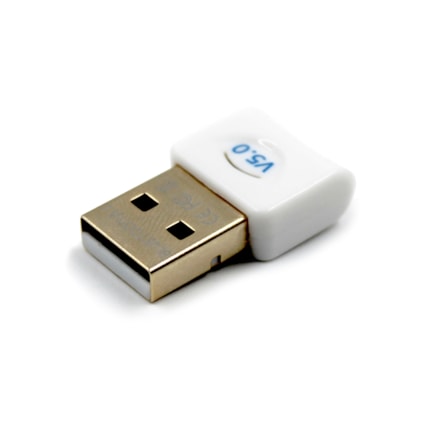 Adaptador Usb Bluetooth 5.0 Wcs 20m Branco