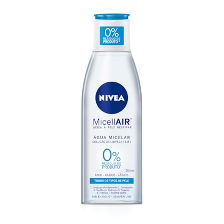 Água Micelar Nivea 7 Em 1 Todos Os Tipos De Pele 200ml