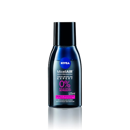 Água Micelar Nivea Micell Air Expert Remove Maquiagem 125ml