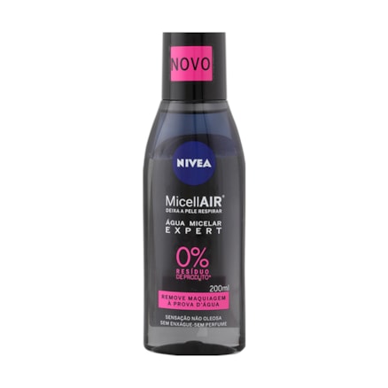 Água Micelar Nivea Micell Air Expert Remove Maquiagem 200ml