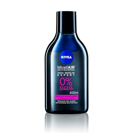 Água Micelar Nivea Micell Air Expert Remove Maquiagem 400ml