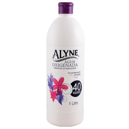 Água Oxigenada Alyne Creme 40 Volumes 1l