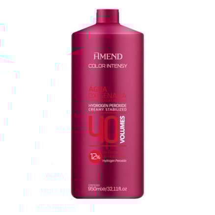 Água Oxigenada Amend Color Intensy 40 Volumes 950ml