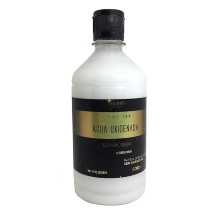 Agua Oxigenada Cremosa 30v Linha 18k Labotrat 500ml