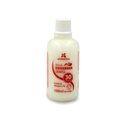 Água Oxigenada Descolorante 30 Volumes Biomátika 100ml