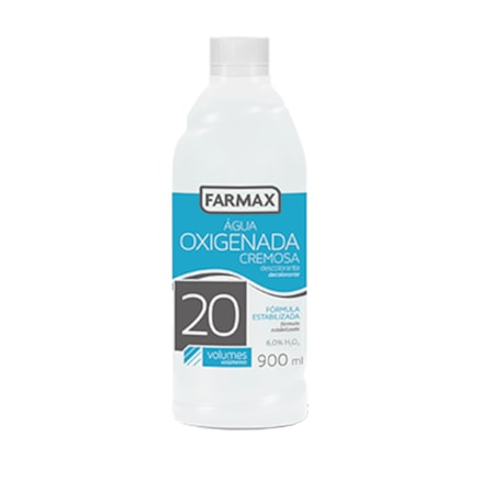 Água Oxigenada Farmax Cremosa 20v 900ml