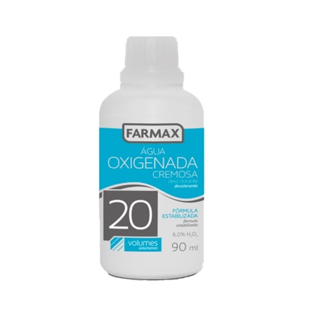 Água Oxigenada Farmax Cremosa 20v 90ml