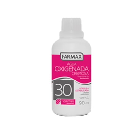 Água Oxigenada Farmax Cremosa 30v 90ml