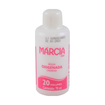 Água Oxigenada Marcia Creme 20 Volumes 24 Und 70ml