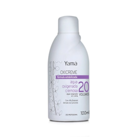 Água Oxigenada Yama Creme 20 Volumes 12 Und 100ml