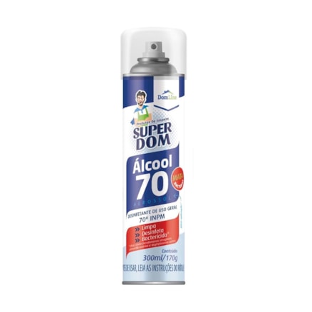 Álcool Domline Aerosol 70% 300ml