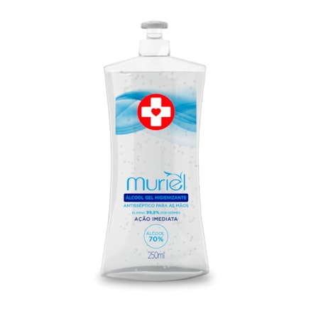 Álcool Gel Higienizante 70% Muriel 250ml