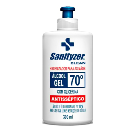 Álcool Gel Higienizante 70% Sanityzer 300ml