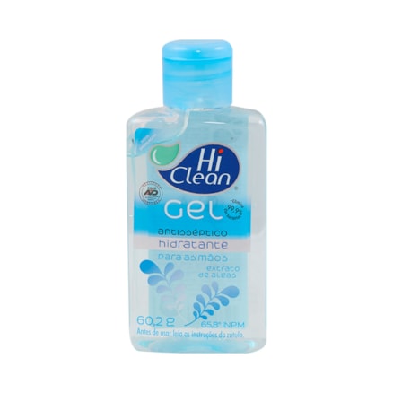 Álcool Gel Higienizante Hi Clear Extrato De Algas 70ml