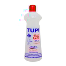 Álcool Gel Higienizante Tupi 46,2% Neutro 500ml