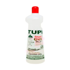 Álcool Gel Tupi Higienizante 46,2% Citronela 500ml