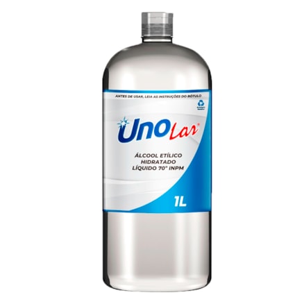 Álcool Líquido Higienizante 70% Unolar 1l