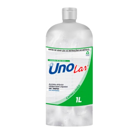 Álcool Unolar Líquido Capim-limão 46° 1l