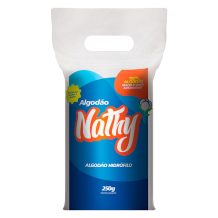 Algodão Nathy Hidrofilo 250g