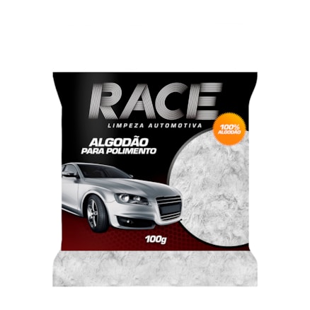 Algodão Race Para Polimento Automotivo 100g