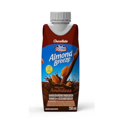 Almond Breeze Bebida Amêndoas Chocolate Vitamina D/e 250ml