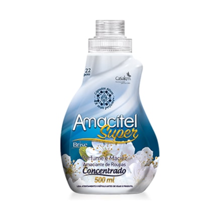 Amaciante Concentrado De Roupas Amacitel Super Brise 500ml