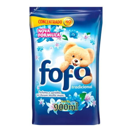 Amaciante Concentrado Fofo Refil Tradicional 900ml