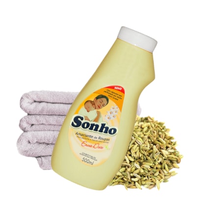 Amaciante De Roupas Sonho Diluído Lavanda 500ml