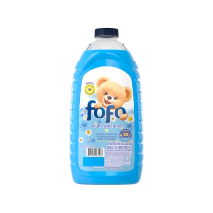 Amaciante Fofo Azul Tradicional Diluído 1.8l