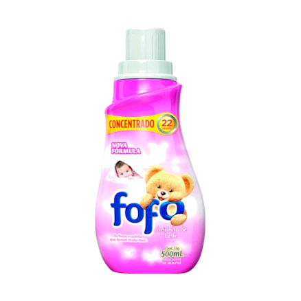 Amaciante Fofo Concentrado Cheirinho De Bebê 500ml