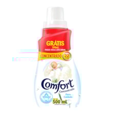 Amaciante Roupas Comfort Concentrado Puro Cuidado 500ml