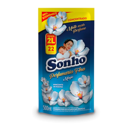 Amaciante Sachê Sonho Concentrado Magic Perfumado 500ml