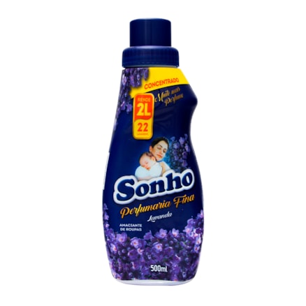 Amaciante Sonho Concentrado Lavanda Perfumado 500ml