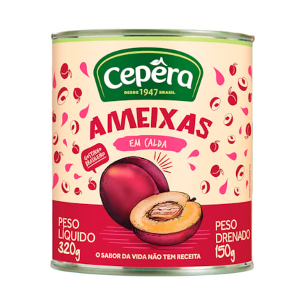 Ameixas Em Calda Cepêra 150g