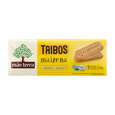 Amido De Milho Maizena Mãe Terra Tribos Orgânico 145g