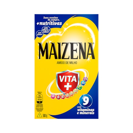 Amido De Milho Maizena Vitaminas E Minerais 500g