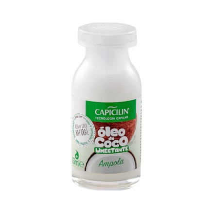 Ampola Capicilin Óleo De Coco 13ml