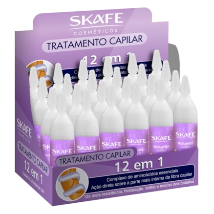 Ampola Skafe Reparação Total 12 Em 1 10ml 24 Und