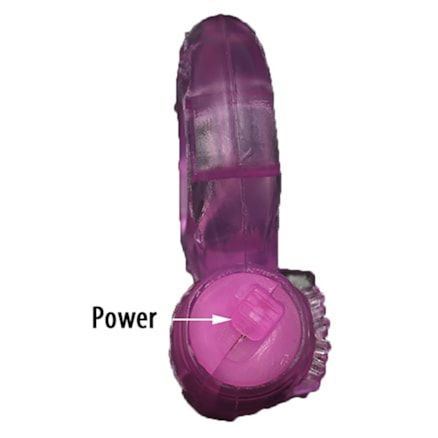 Anel Peniano Borboleta Com Vibrador Estimulo Clítoris Penis