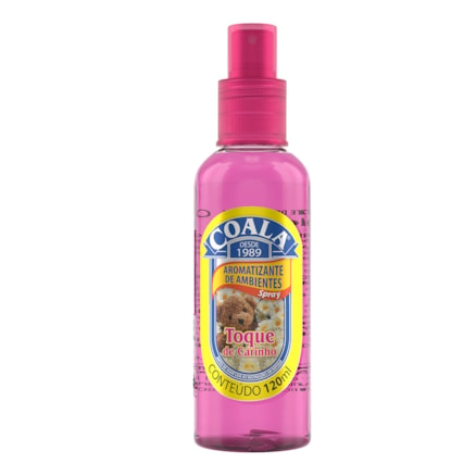 Aromatizante Spray Coala Toque De Carinho 120ml