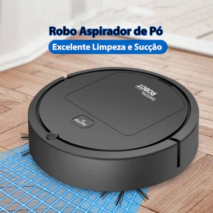 Aspirador Pó Automático Doméstico Limpeza Imediato  Portatil