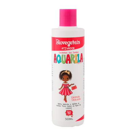 Ativador Biovegetais Aquarela Cachinhos Sonhos Kids 300ml