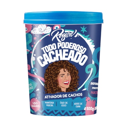 Ativador Cachos Regarv Todo Cacho Poderoso 500ml