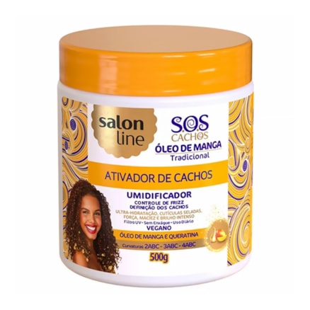 Ativador Cachos Salon Line S.o.s Cachos Óleo De Manga 1kg