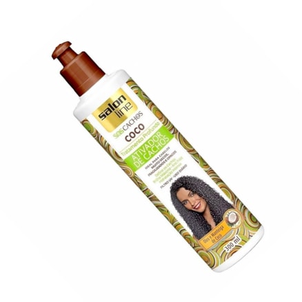 Ativador Cachos Salon Line Sos Cachos Coco 100% Vegano 300ml