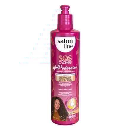 Ativador Cachos Salon Line Sos Cachos + Poderosos 300ml