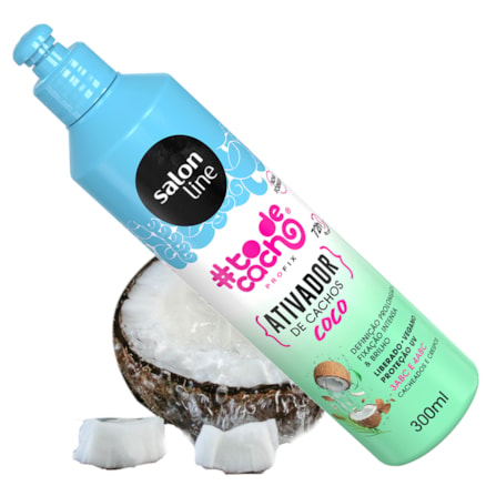 Ativador Cachos Salon Line #todecacho Coco 100% Vegano 300ml