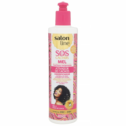 Ativador De Cachos Salon Line Sos Intenso 300ml