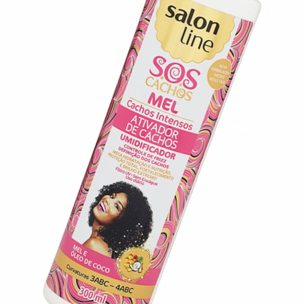 Ativador De Cachos Salon Line Sos Intenso 300ml